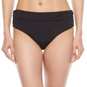 NWT Sonnet Shores‎ Black Women's High Waist Bikini Swimsuit Bottoms Sz 6